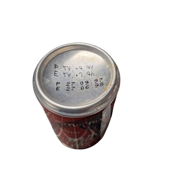 Coca Cola Coke Can Empty Sealed Collector Egypt 90s Vintage Arabic Sealed - Picture 6 of 8